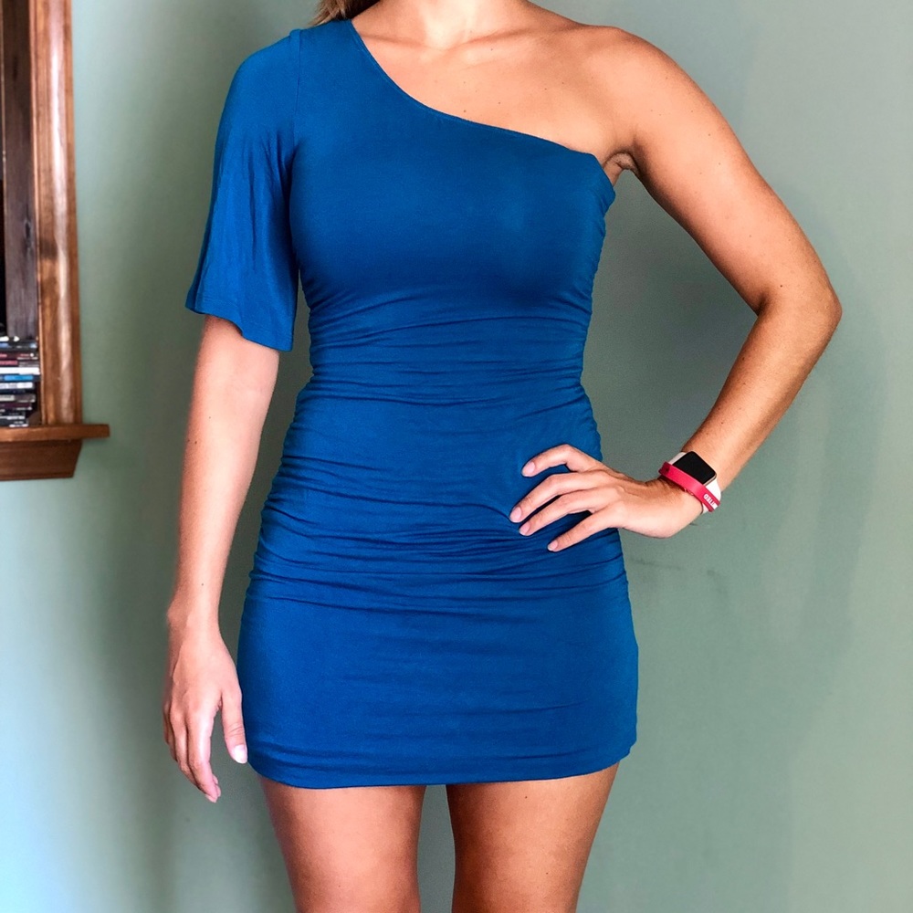 Teal Bodycon Dress